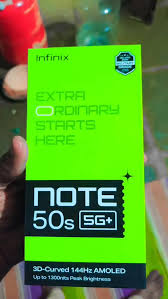 Infinix Note 50s 5G+ Curved Display